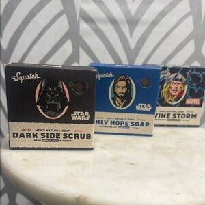 NWT  3 for $18 Dr Squatch Earthy Natural Soaps